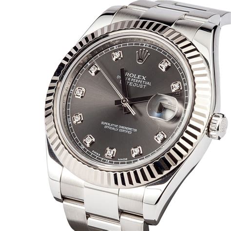 rolex datejust ii ref 116334|rolex datejust gold diamond dial.